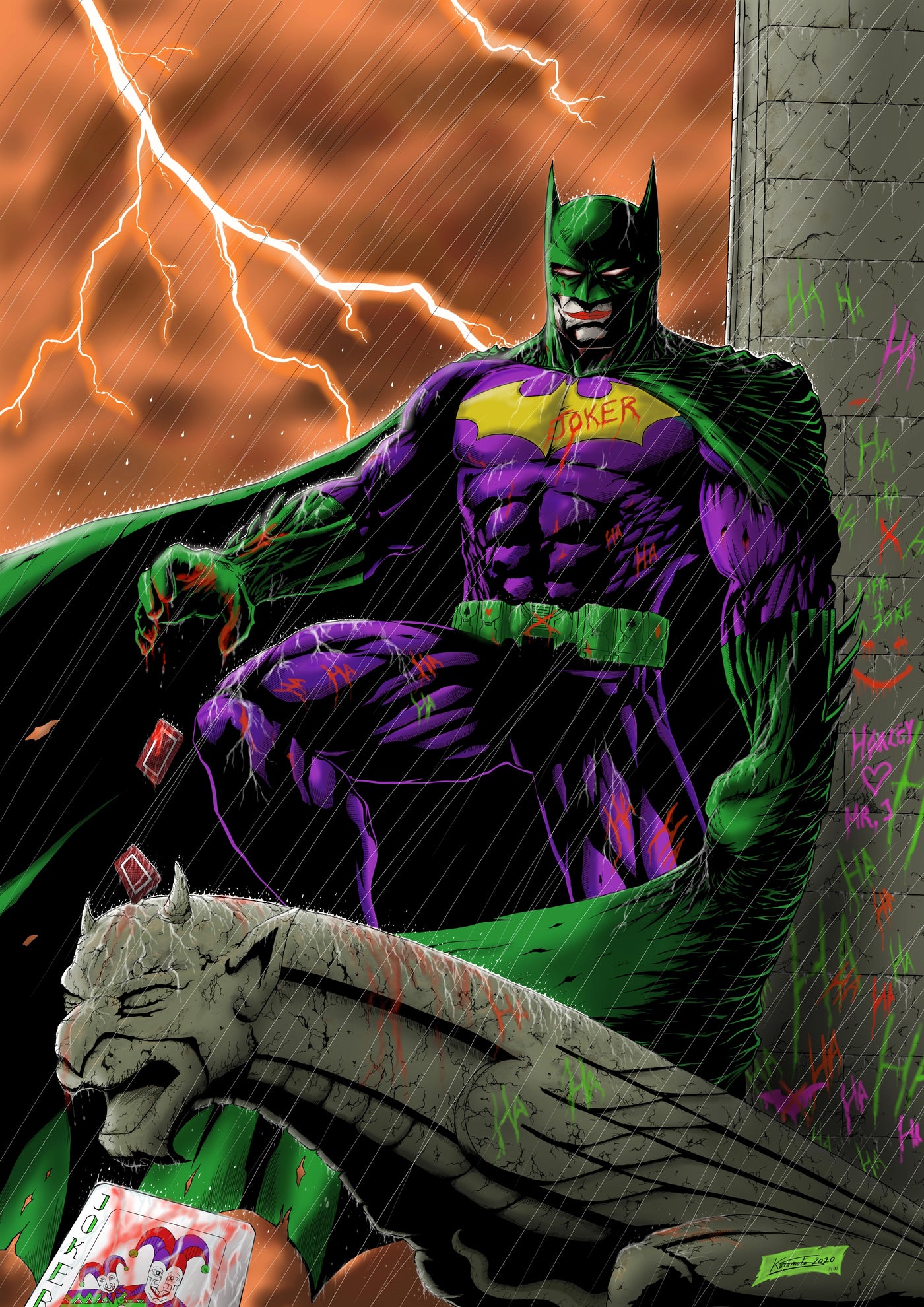 DC - Batman Joker - DinA3