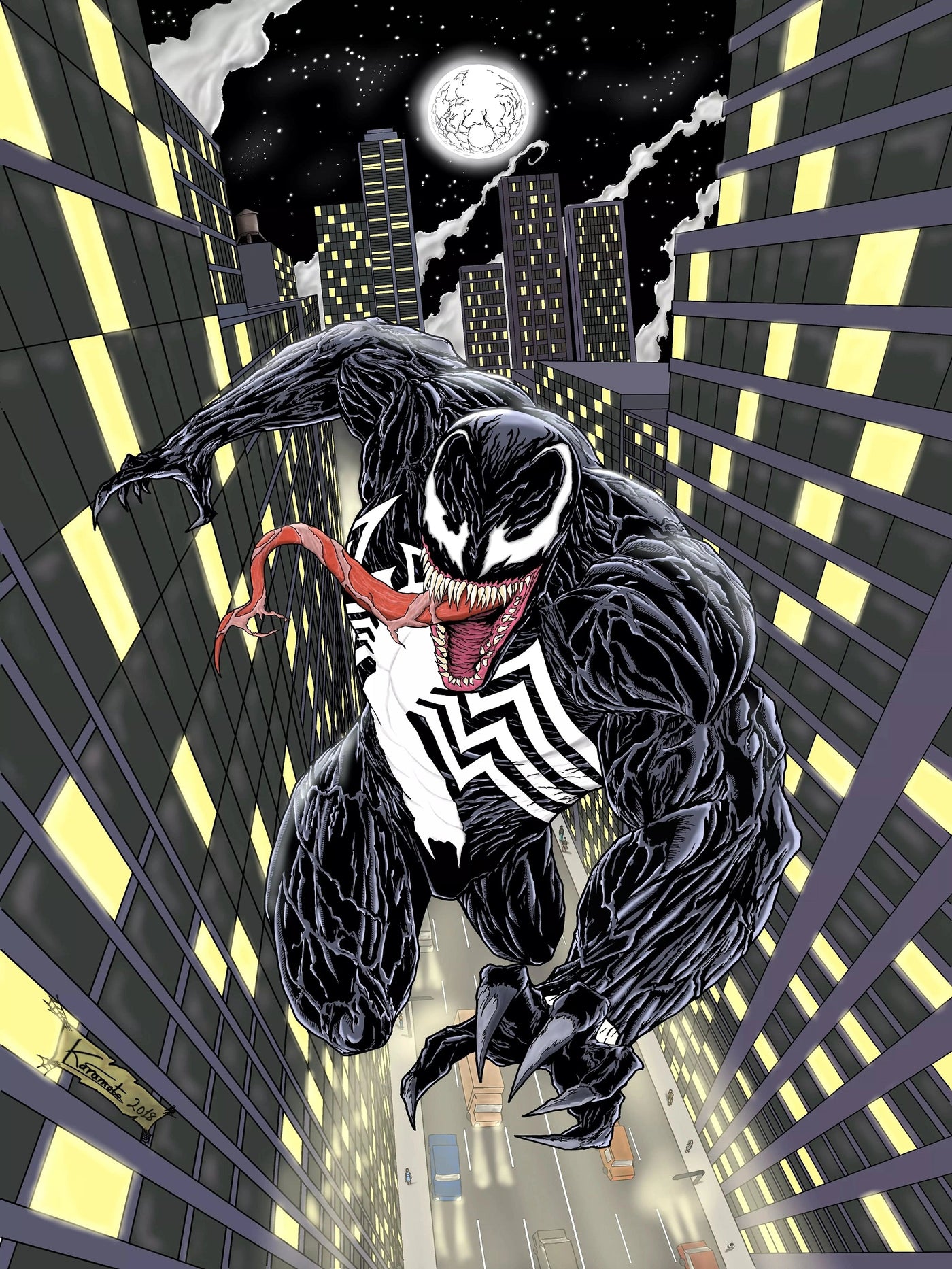 Marvel - Venom - DinA3